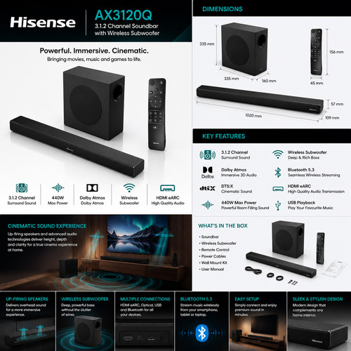 Hisense ax3120q 2 - hisense, 3.1.2