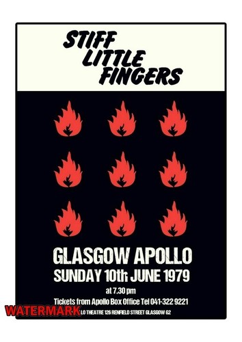 Stiff little fingers gig - fingers,