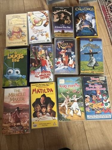 Vhs bundle disney - vhs, winnie