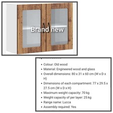 Kitchen Wall Cabinet with Lyon