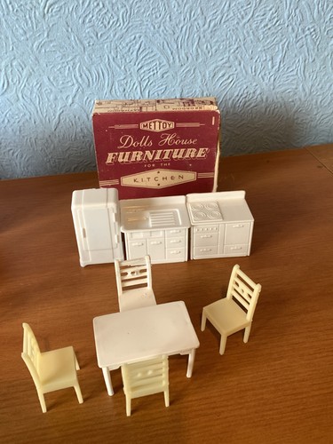 Vintage mettoy dolls house - vintage,