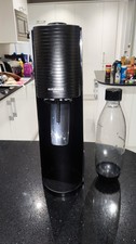 SodaStream Terra Soda Maker Black With Bottle and Empty Cylinder 