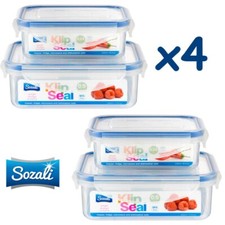 4 Food Storage Containers Set