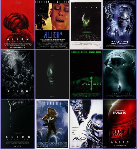 Alien aliens movie posters - movie,