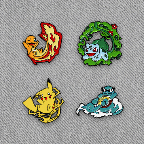 Pokemon set enamel pin - pokemon, 4