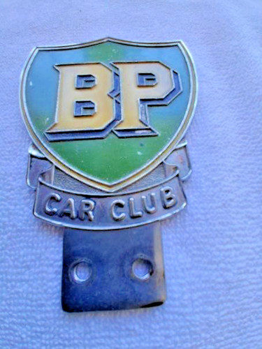 Motor club car badge - bp,