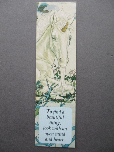 Antioch bookmark unicorn - bookmark,