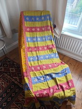 Vintage Indian Kantha Quilt