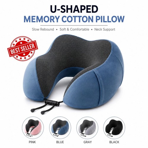 Memory foam shaped travel - memory, u
