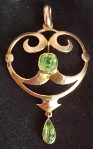 Antique edwardian 9ct gold - edwardian,