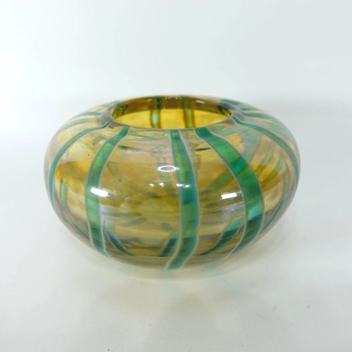 Vintage 1989 mdina glass bowl - vintage,