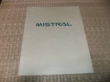 NISSAN [Mistral] Catalog/1994