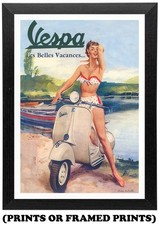 Vespa les belles vintage - vespa, belles...