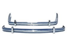 Stainless Steel Bumpers Bumper Set for Jaguar XJ6 Series 1 to 1972