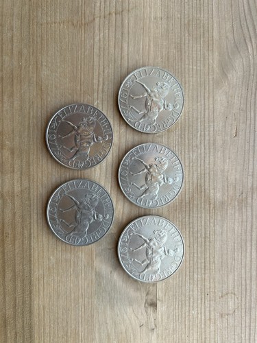1977 british commemorative - 5x,
