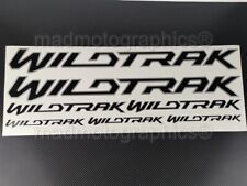 WILDTRAK premium car truck metallic stickers graphics for Ford Ranger Laminated