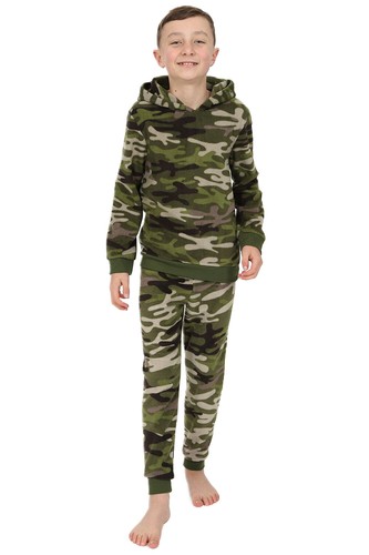 Boys green camouflage - green,