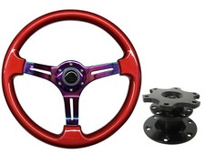 Red Neo Chrome TS Steering