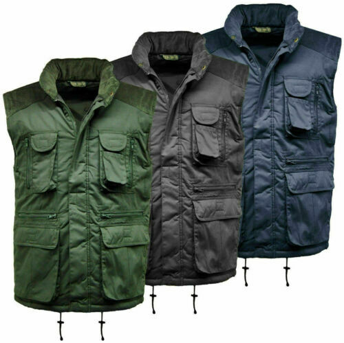 Men corduroy body warmer - corduroy,
