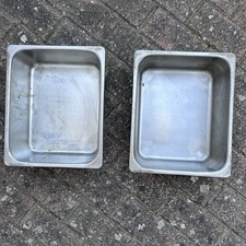 10 x 12.5 x 4 Inch Catering Stainless Steel Pans (No Lids)