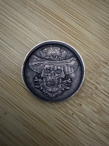 Hobo cowboy skull one cent - hobo,