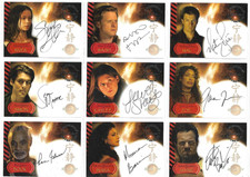 Serenity -  Autograph & Pieceworks Costume Card Selection NM Firefly 2005