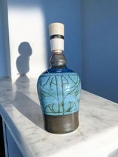 Vintage Newlyn Studio Pottery Lamp Mid Century Retro Celtic Cornwall Retro MCM