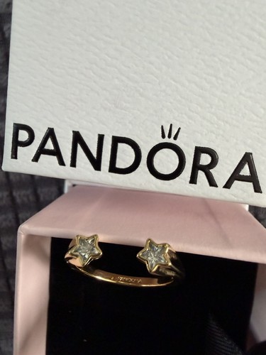 Pandora silver star ring 925 - pandora,