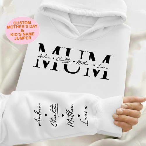 Custom printed mum - printed, hoodie