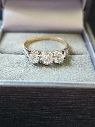 Antique old cut - 🔵, 1ct