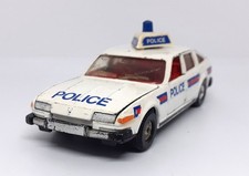 Vintage Corgi Rover 3500 Police Car Die Cast