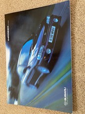 Subaru Impreza 2.0 Series Brochure Part No SB105 - Impreza Turbo 2000, GL, Sport
