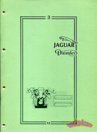 Jaguar xj12 xjs manual v12 - jaguar,