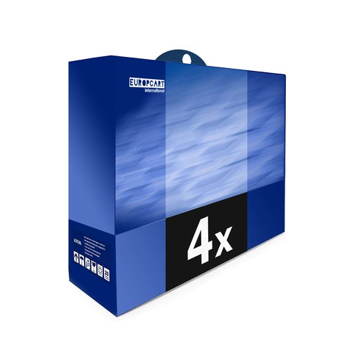 Europcart ink black - 4x,