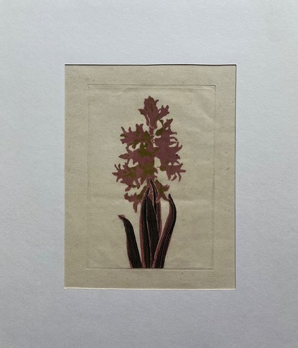 Color woodcut art nouveau - woodcut,