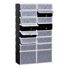 Large 16-Cube DIY Shoes Rack
