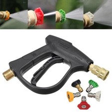 High Pressure Power Washer Gun Nozzle tip Water3000PSI 5Color Spray Car Handheld