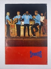 The Spinners Programme Original Vintage Concert Souvenir Circa 1990s