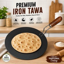 Cast iron roti tawa crepe - cast,