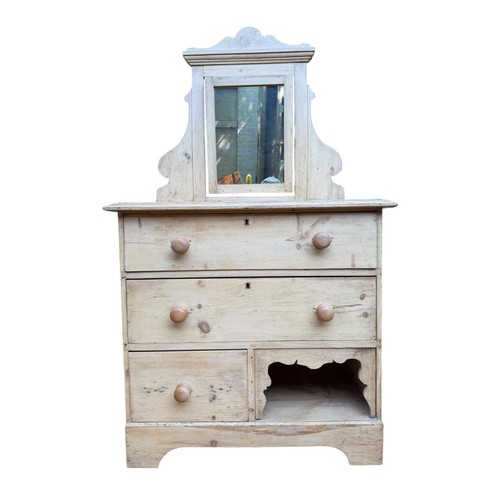 Antique pine washstand tilt - washstand,