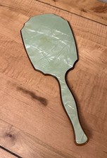 Vintage Art Deco Green & Brown