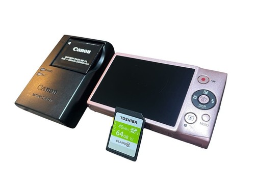 Canon ixy 220f pink - canon,