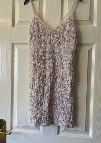 Zara beige lace - lace, slip