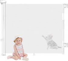 Retractable stair gate - retractable,