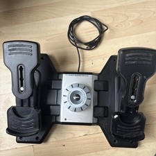 Saitek Pro Flight Simulator Pedals USB *READ DESCRIPTION* (Defective Left Pedal)