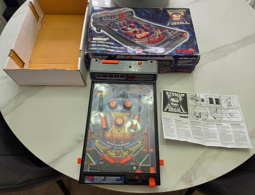 Tomy atomic pinball electronic - tomy,