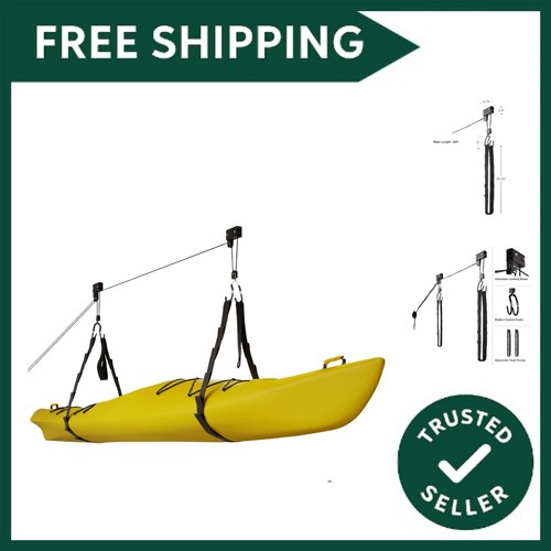 Top pulley system for - system, kayak