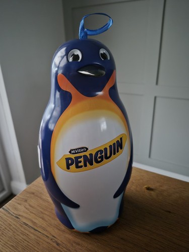 Mcvities penguin tin empty - mcvities,