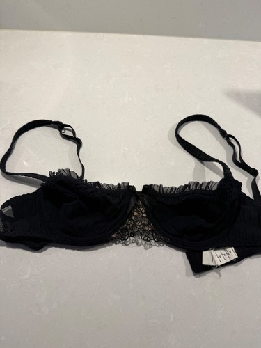 Aubade black lacy bra - 34, b