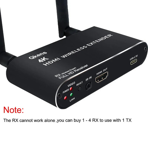 200m wireless extender hdmi - 4k,